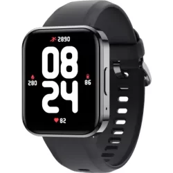 DIZO Watch D Talk 1.8 display with calling&7 day battery (by realme Techlife) Black 