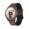 CrossBeats ORBIT- Special Edition- 1.3" IPS HD Display BT Calling Smartwatch Brown