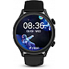 Syska Polar, 1.32 IPS Display, BT Calling smart watch Black