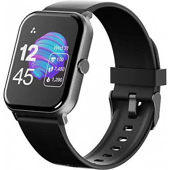 Ambrane Wise-Eon 1.69Lucid Display bluetooth calling function and 7 days battery life Smartwatch  (Black Strap, Regular)