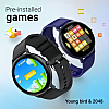 CrossBeats Orbit STYL 1.39 HD Display ,Built-in Games, 100+ watch faces, 15 days battery Smartwatch  (Black Strap, Free Size)