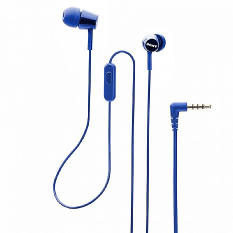 Sony MDR-EX150 in-Ear Headphones (Light Blue) 