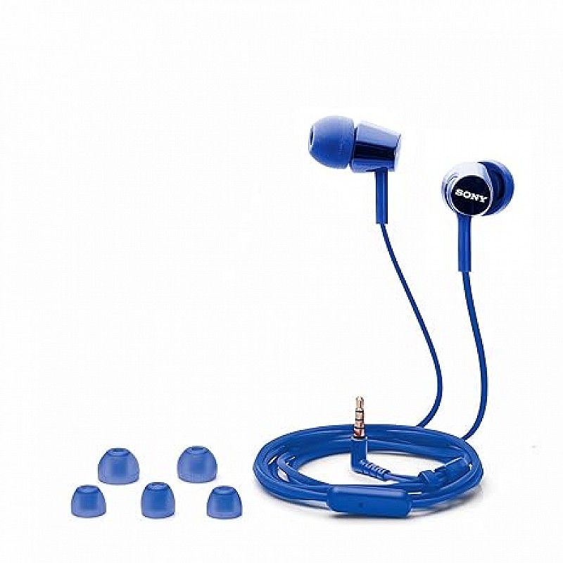 Sony MDR-EX150 in-Ear Headphones (Light Blue) 