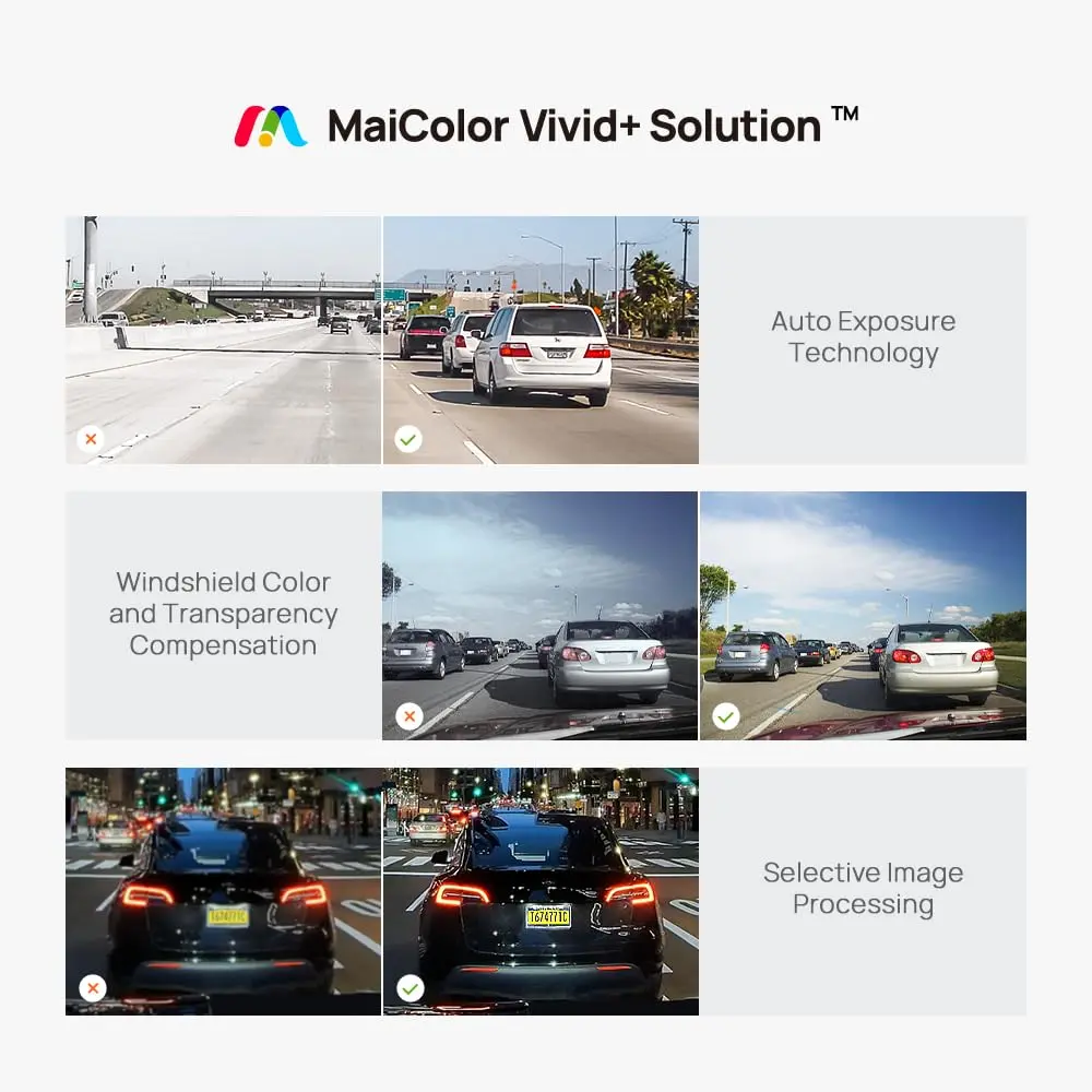 70mai M310 DashCam, 2K Resolution, Type-C Interface, Voice Control, MaiColor Vivid+ Solution, Night Owl Vision, WiFi & App, Optional Parking Mode, Upto 256GB Supported