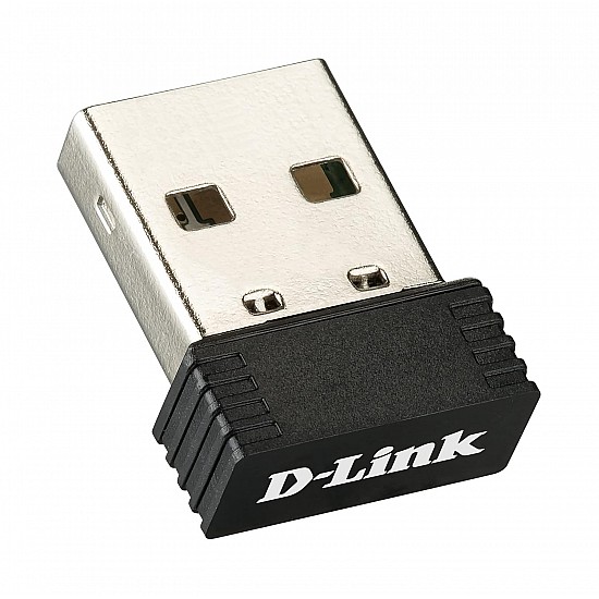 D-Link DWA-121 Wireless N 150 PICO USB Adapter (Black) 