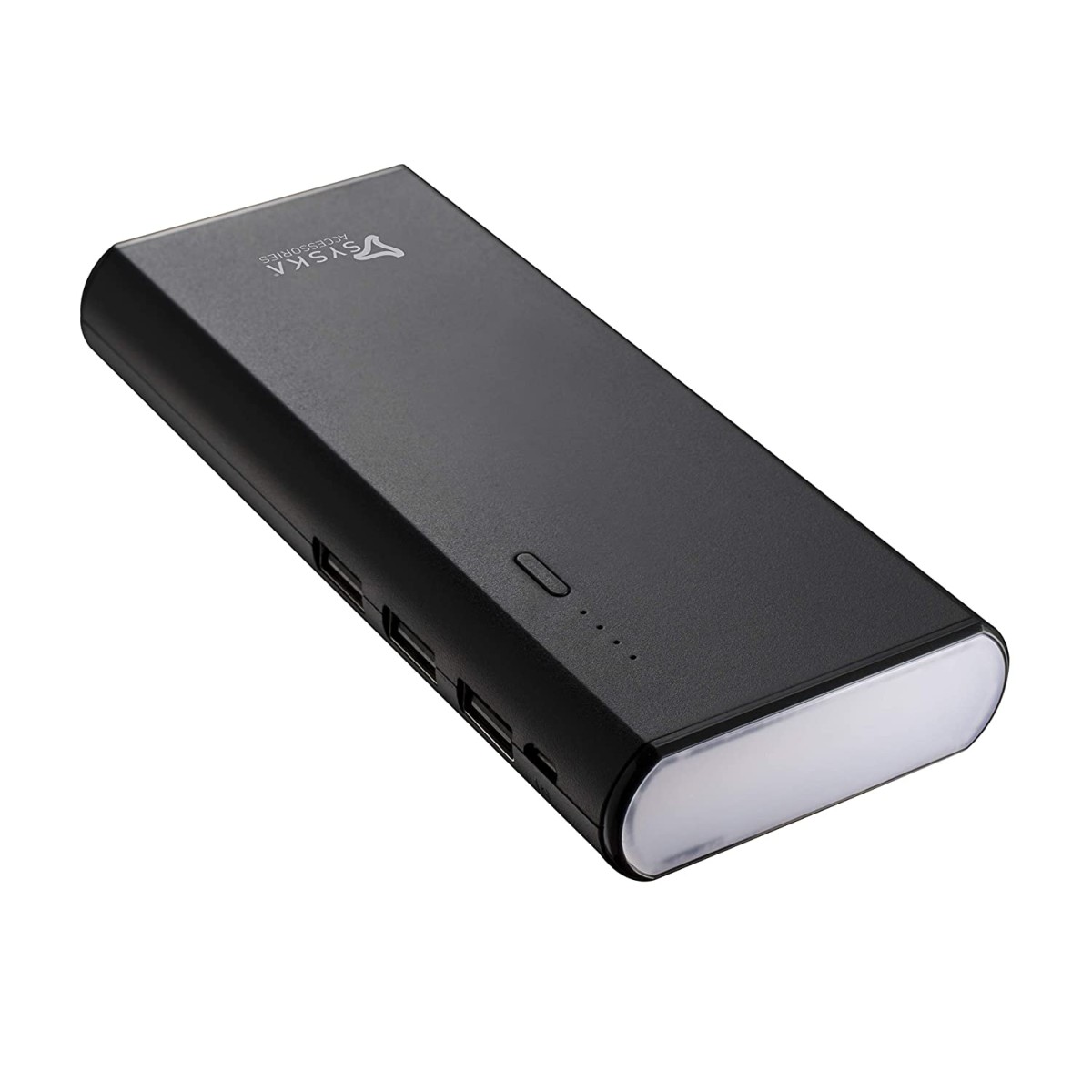 Syska 10000 mAh Lithium Ion L1002J Port100 Power Bank Black