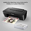 Canon Pixma MG 3070S All-in-One Wireless Inkjet Colour Printer Black