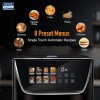 KENT Ultra Digital Air Fryer 5L | 1500W | Bake, Grill & Roast | Up to 80% Less Oil Usage |8 Preset Menu|Rapid Heat Circulation KENT Ultra Digital Air Fryer 5L | 1500W | Bake, Grill & Roast | Up to 80% Less Oil Usage |8 Preset Menu|Rapid Heat Circulation