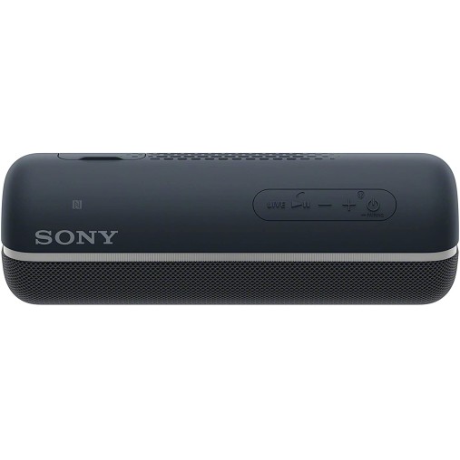 Sony SRS-XB22 Portable Bluetooth Speaker Compact Wireless Party Speaker with Flashing Line Light Black