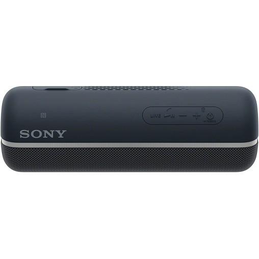 Sony SRS-XB22 Portable Bluetooth Speaker Compact Wireless Party Speaker with Flashing Line Light Black
