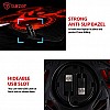 Tukzer Laptop Cooling Pad, Portable Slim Quiet-USB Powered Gaming Cooler Stand Chill Mat| 4-Red-LED Fans| Dual-USB-Port 