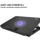 Quantum qhm330 usb laptop notebook cooling pad with noiseless fan multicolor