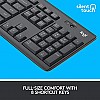 Logitech MK295 Wireless Keyboard and Mouse Combo Silent Touch Technology