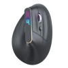 Acer ErgoEase Wireless Ergonomic Optical Mouse with Bluetooth (Bluetooth, USB 3.0, Grey)