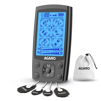AGARO Dual Channel TENS Massager TM2421 24 Modes