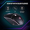 HP M270 Gaming Mouse with Backlit, 7 Buttons, 4-Speed Customizable 2400 DPI