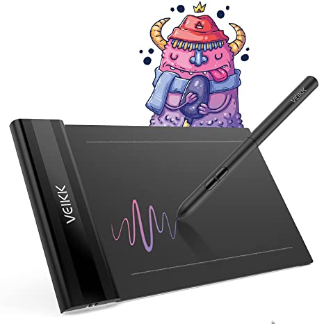 VEIKK S640 V2 6 x 4 inch Graphics Tablet Black VEIKK S640 V2 6 x 4 inch Graphics Tablet Black