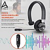 AIRSOUND M91 PROFESSIONAL SERIES  Pro Bluetooth Wireless Over Ear Headphones,BT V5.0 Wireless CVC 8.0 Noise-Cancelling 