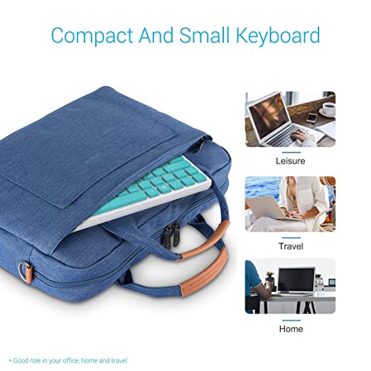 Portronics Key2-A Combo of Multimedia Wireless Keyboard  and Mouse, Compact Light-Weight for PCs White