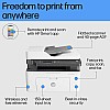 HP MFP 138fnw Multi-function WiFi Monochrome Laser Printer White, Grey