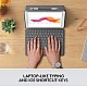 Logitech Combo Touch for iPad 7th & 8th Gen Precision trackpad, Laptop-Like Backlit Keyboard