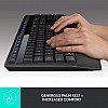 Logitech MK345 Wireless Combo Full-Sized Keyboard with Palm Rest and Comfortable Right-Handed Mouse