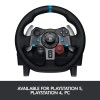 Logitech G29 Driving Force Racing Wheel and Floor Pedals, Real Force, Stainless Steel Paddle Shifters