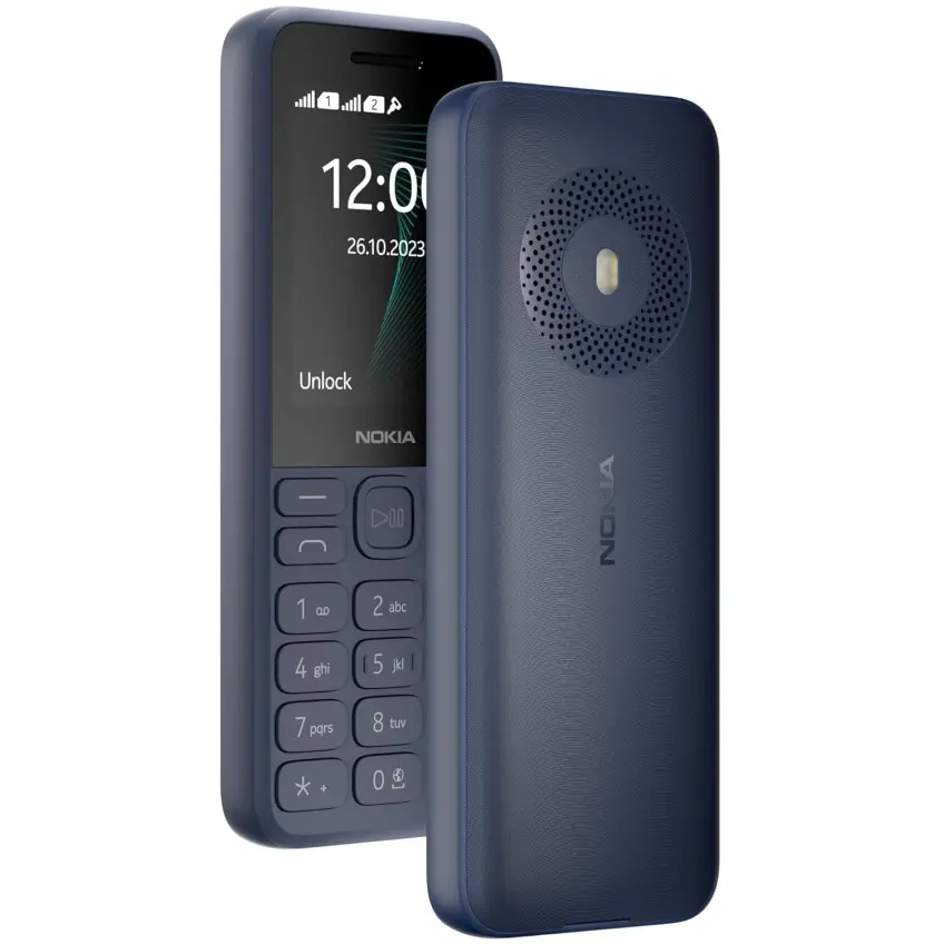 Nokia 130 Dual Sim Black Mobile With Battery and Charger