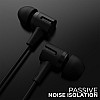 BoAt Bassheads 102 in Ear Wired Earphones with Mic Charcoal Black