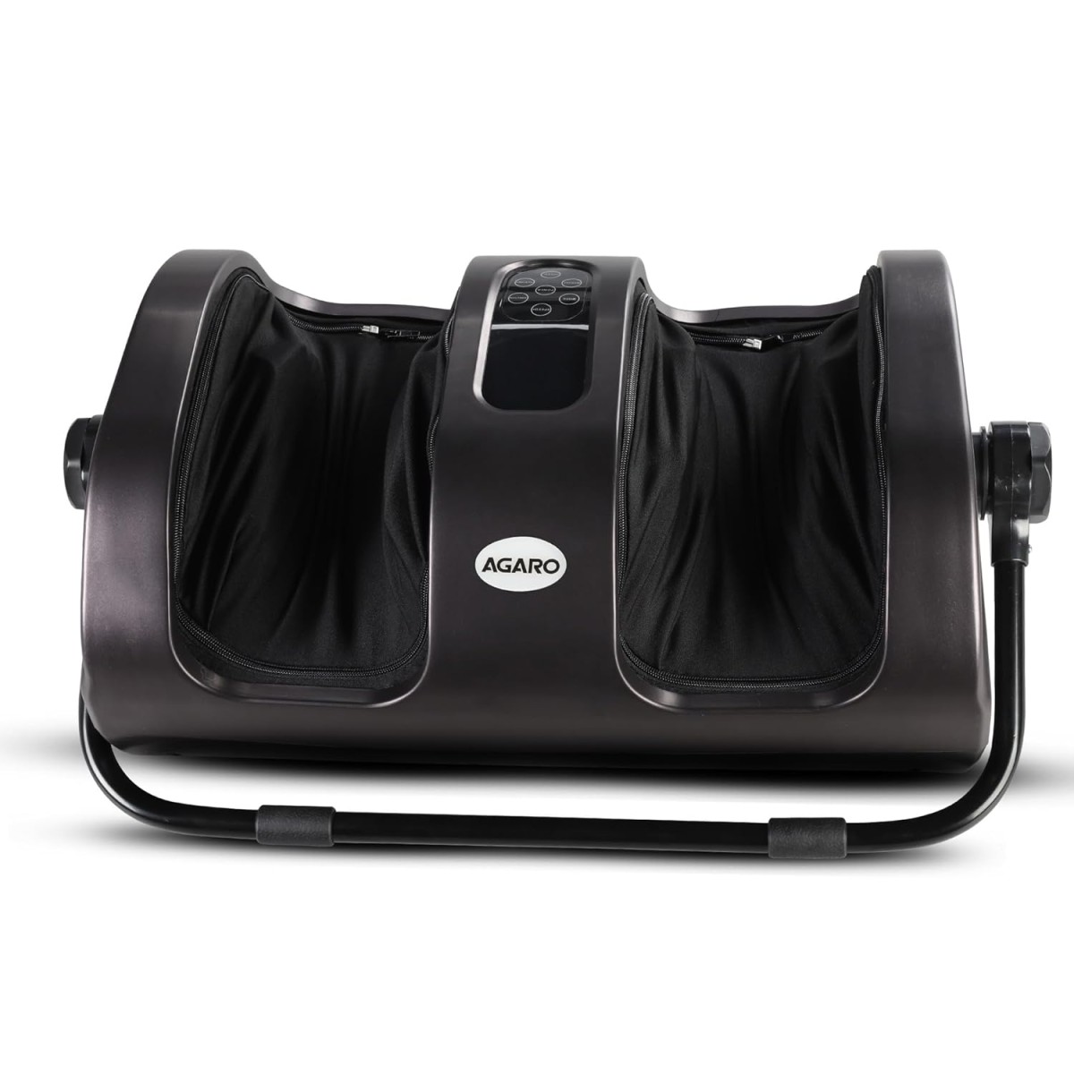 AGARO 33270 Grand Foot Massager for Pain Relief with Kneading, Rolling & Heating Functions Massager Black