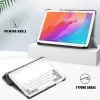 Case for Huawei MatePad T10S / T10 2020, Ultra Thin with Stand Function Slim PU Leather Smart Case for Huawei MatePad T10S / T10 2020，Gray