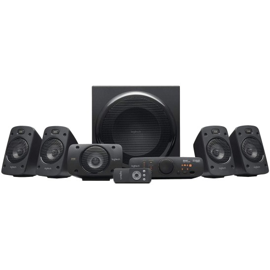 Logitech Z906 1000 W Home Theatre Black 5.1 Channel Logitech Z906 1000 W Home Theatre Black 5.1 Channel