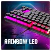 Cosmic Byte CB-GK-20 Styx TKL Membrane Gaming Keyboard with Rainbow LED (Black)
