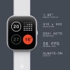 CMF by Nothing Watch Pro, 1.96 AMOLED display, BT calling with AI noise reduction, GPS Smartwatch (Dark Grey Strap, Free Size)