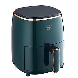 Pigeon Healthifry Digital Air Fryer, 360° High Speed Air Circulation Technology 1200 W with Non-Stick 4.2 L Basket - Green