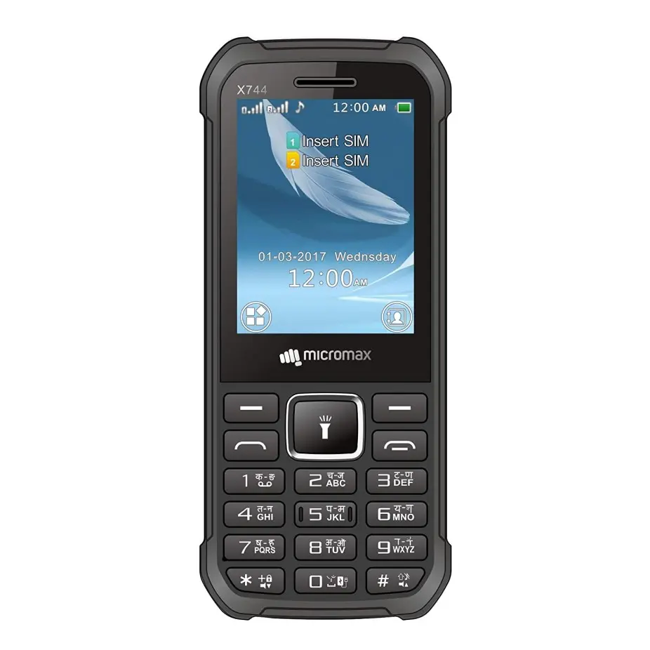 Micromax X744 Blue