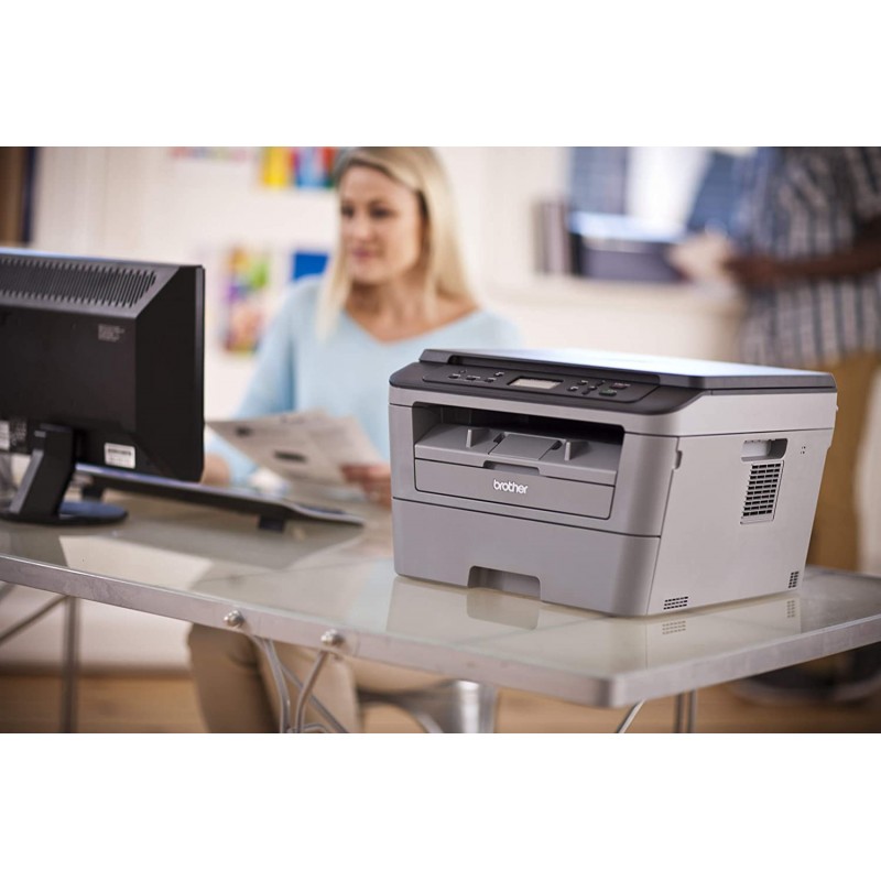 Brother DCP-L2520D Multi-Function Monochrome Laser Printer with Auto-Duplex Printing