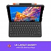 Logitech slim folio for ipad air (3rd generation) keyboard case with integrated wireless keyboard graphite