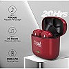 boAt Airdopes 431 Twin Wireless Ear-Buds with Mic (Red)