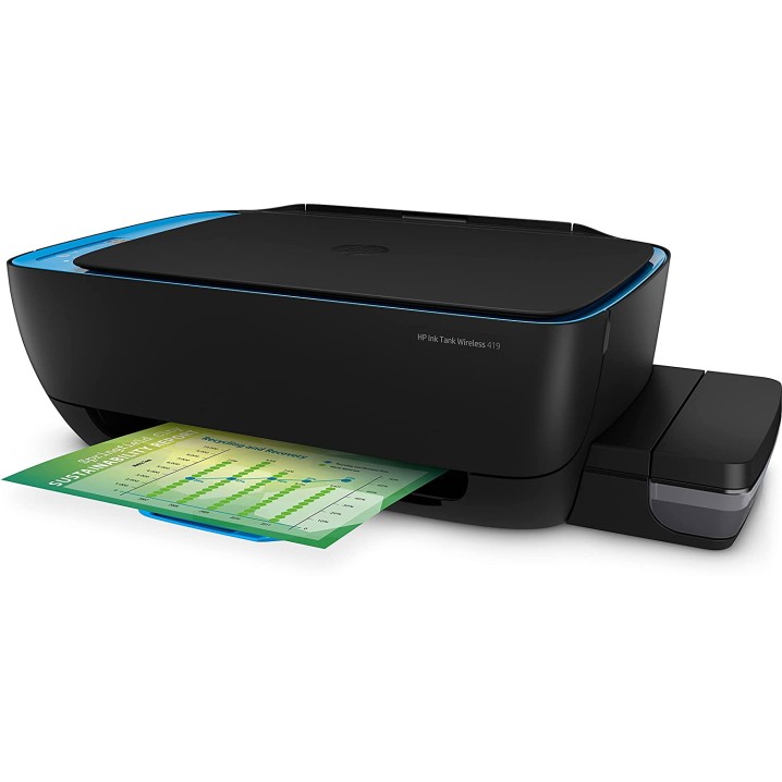 HP INK TANK 419 WIRELESS Multi-function WiFi Color Inkjet Printer (Blue, Black, Ink Tank) Refurbished HP INK TANK 419 WIRELESS Multi-function WiFi Color Inkjet Printer (Blue, Black, Ink Tank) Refurbished