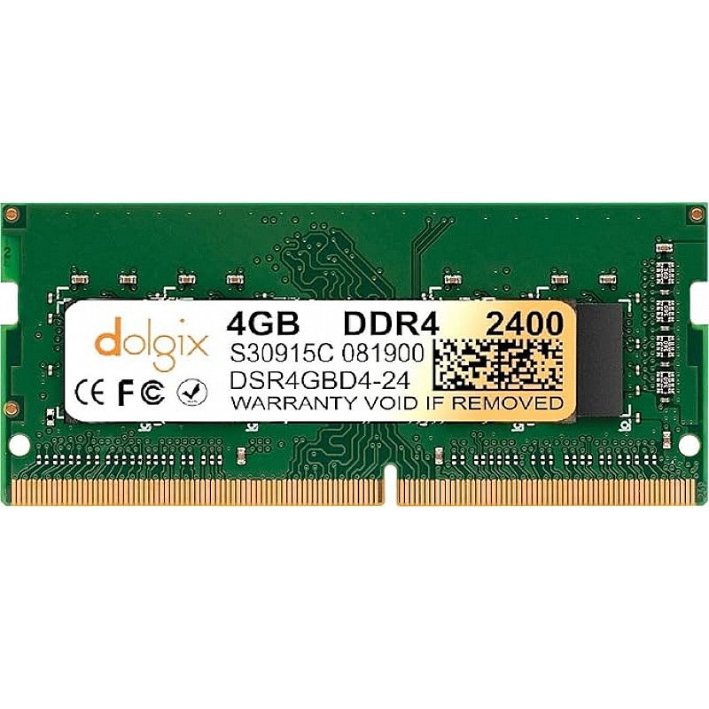 Dolgix 4GB DDR4 2400MHz Laptop Ram SODIMM Memory Module- 