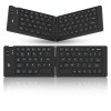 ANT WK150 Ergonomic Foldable Wireless Bluetooth Keyboard Split Travel Keyboard Wireless Rechargeable Portable Wireless Keyboard Compatible with iOS Android Windows Smartphone Tablet or Laptop-Black ANT WK150 Ergonomic Foldable Wireless Bluetooth Keyboard Split Travel Keyboard Wireless Rechargeable Portable Wireless Keyboard Compatible with iOS Android Windows Smartphone Tablet or Laptop-Black