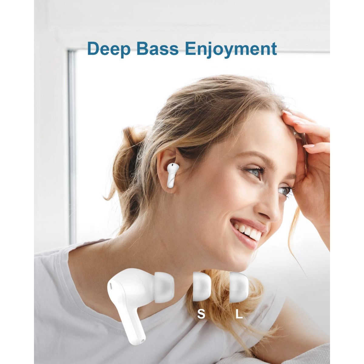 Tecno BUDS1 Bluetooth True Wireless White