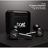 boAt airdopes 408 tws ear-buds with true voice assistant up to 20h total playback, ipx4 water resistance active black