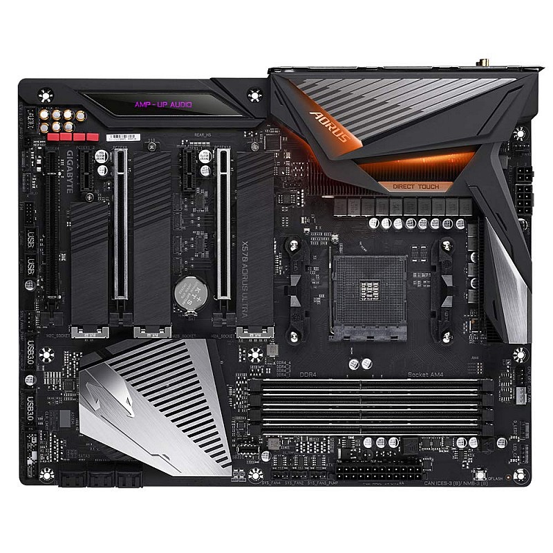 GIGABYTE X570 AORUS PRO WiFi Motherboard with 12+2 Phases IR Digital VRM