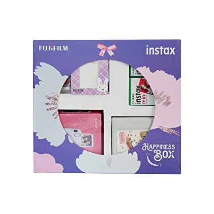 Fujifilm instax mini 11 instant camera (blush pink) happiness box with 40 shots Fujifilm instax mini 11 instant camera (blush pink) happiness box with 40 shots
