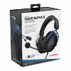 HyperX Cloud Alpha S Wired On Ear Headphones with Mic Blue