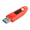 SanDisk Ultra USB 3.0 Flash Drive, CZ48 32GB, USB3.0, Stylish Sleek Design, Red