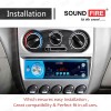 ‎SOUNDFIRE SOUND FIRE SF-009 (RED) Bluetooth USB SD AUX FM MP3 Car Stereo