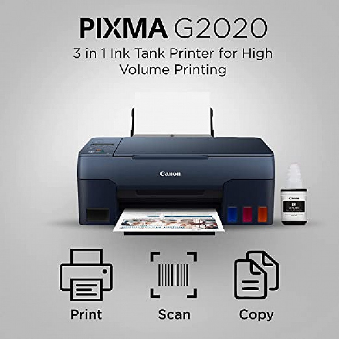 Buy Canon PIXMA G2020 NV All-in-One Ink Tank Colour Printer Navy Blue